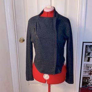 Converse Sweatshirt Motorcycle Jacket